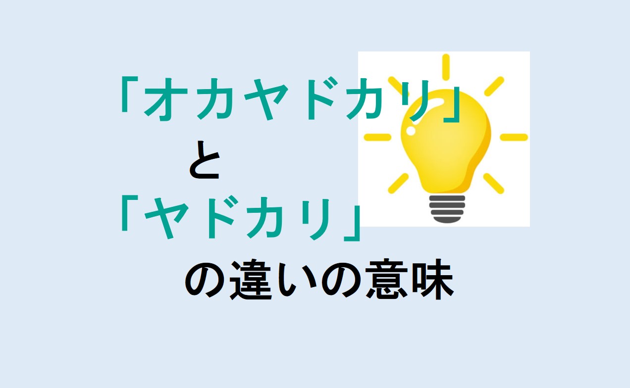 オカヤドカリとヤドカリの違いの意味を分かりやすく解説！