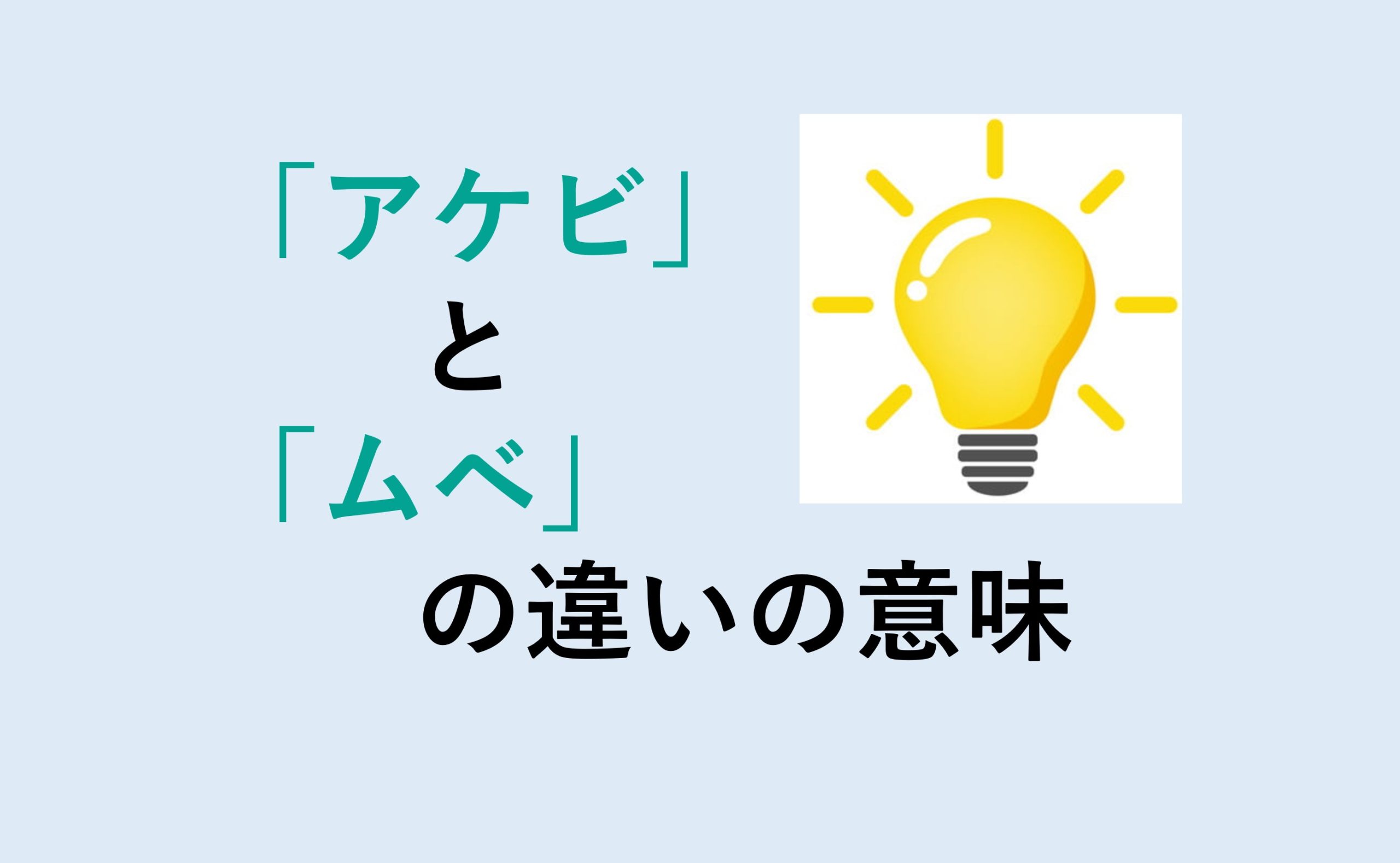 アケビとムベの違い