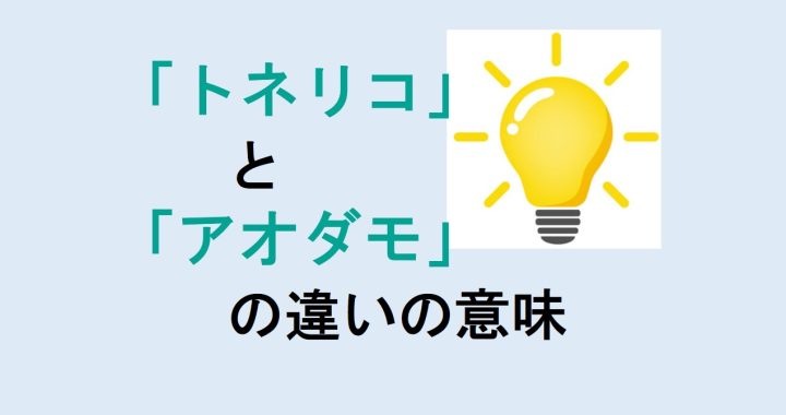 トネリコとアオダモの違いの意味を分かりやすく解説！